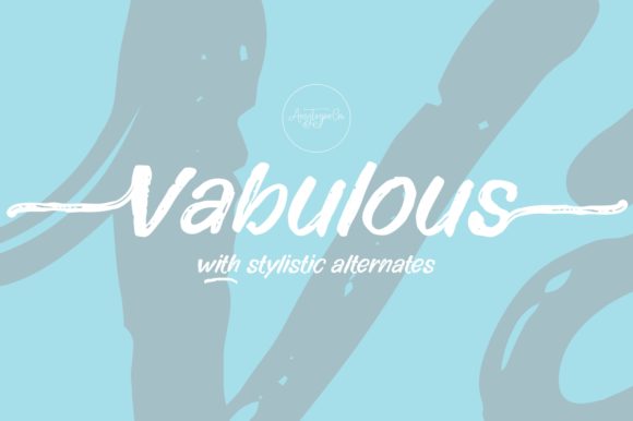 Vabulous Font Poster 1