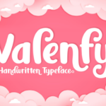 Valenfy Font Poster 1