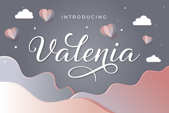 Valenia Font Poster 1