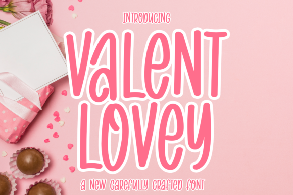 Valent Lovey Font Poster 1
