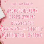 Valent Lovey Font Poster 9