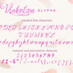 Valentina Font Poster 6