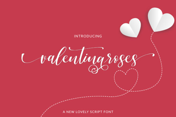 Valentinaroses Font Poster 1