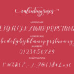 Valentinaroses Font Poster 5