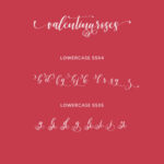 Valentinaroses Font Poster 8