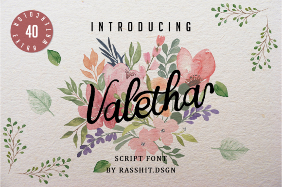 Valetha Font
