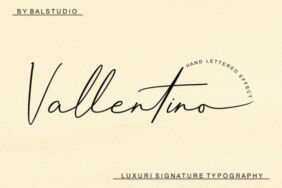 Vallentino Font