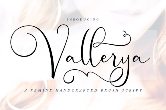 Vallerya Font Poster 1