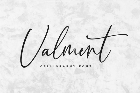 Valment Font Poster 1