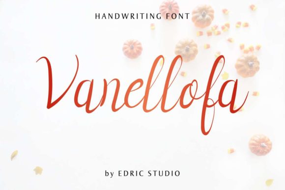 Vanellofa Font Poster 1