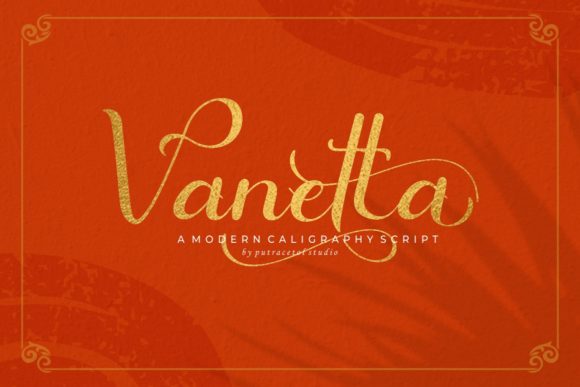 Vanetta Font Poster 1