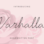 Varhalla Font Poster 1