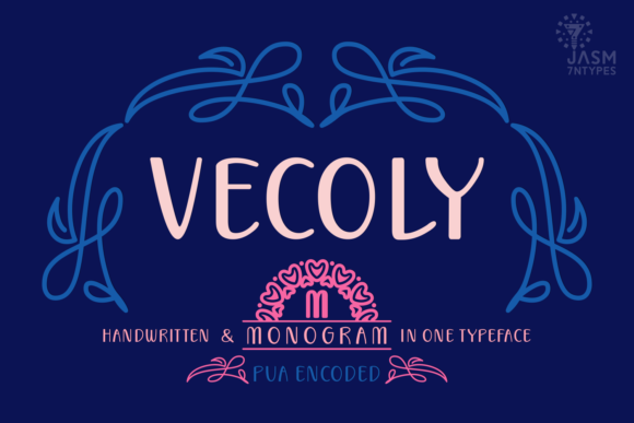 Vecoly Font Poster 1