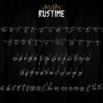 Vender Rustime Duo Font Poster 9