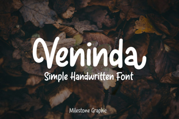 Veninda Font Poster 1