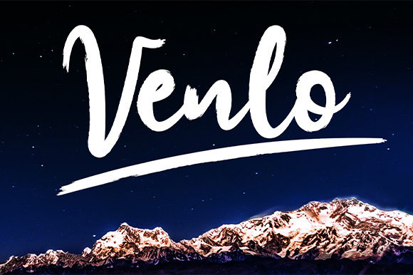 Venlo Font Poster 1