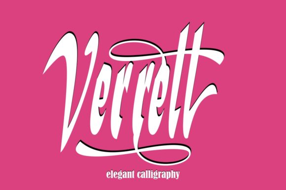 Verrell Font Poster 1