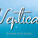 Vertica Font Poster 1