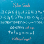 Vertica Font Poster 6