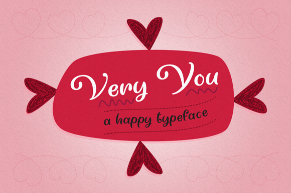 Very You Font Poster 1