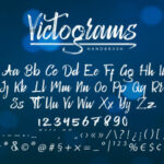 Victograms Font Poster 10