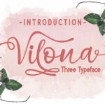 Vilona Font Poster 1