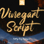 Vinegart Font Poster 1