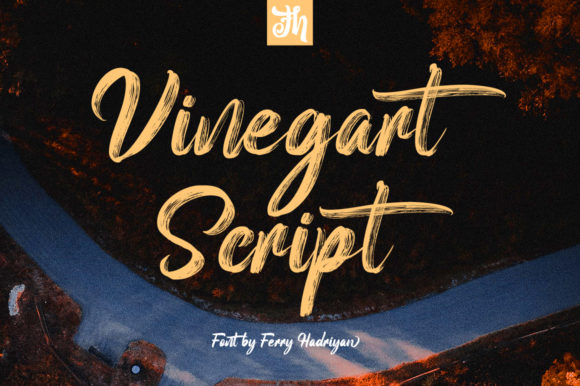 Vinegart Font Poster 1