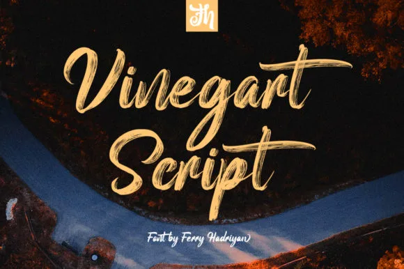 Vinegart Font Vinegart Font Poster 1