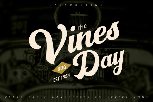 Vinesday Font Poster 1