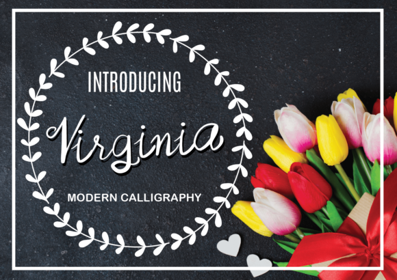 Virginia Font Poster 1