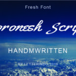 Voronesh Font Poster 1