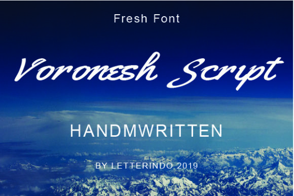 Voronesh Font Poster 1