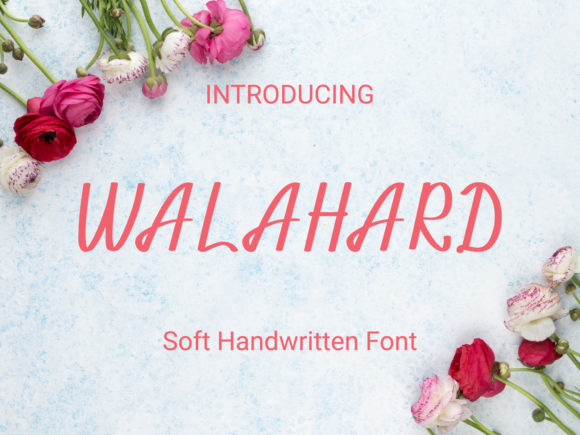 Walahard Font Poster 1