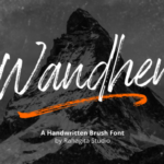 Wandhen Font Poster 1