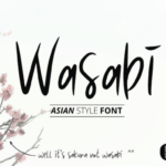 Wasabi Font Poster 1