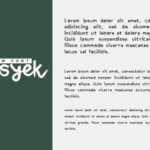 Wasyek Font Poster 3