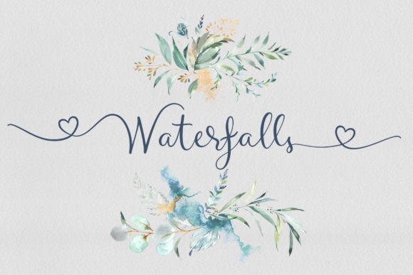 Waterfalls Font