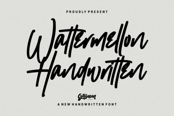 Wattermellon Font