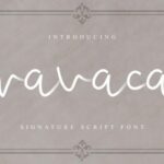 Wavaca Font Poster 1