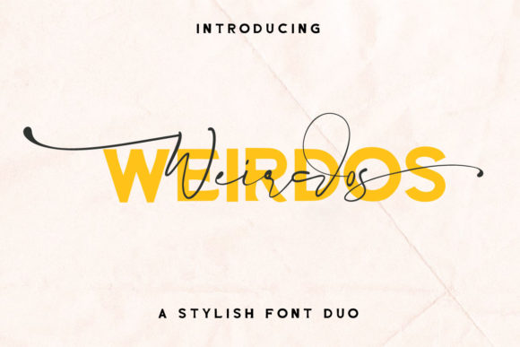 Weirdos Font