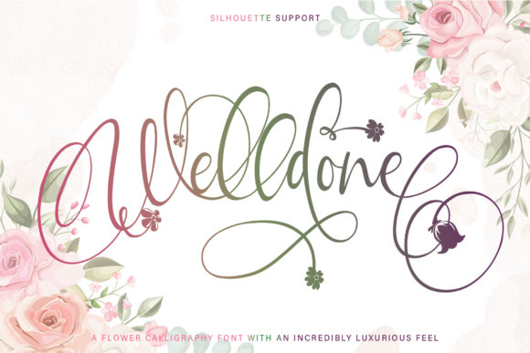 Welldone Font Poster 1