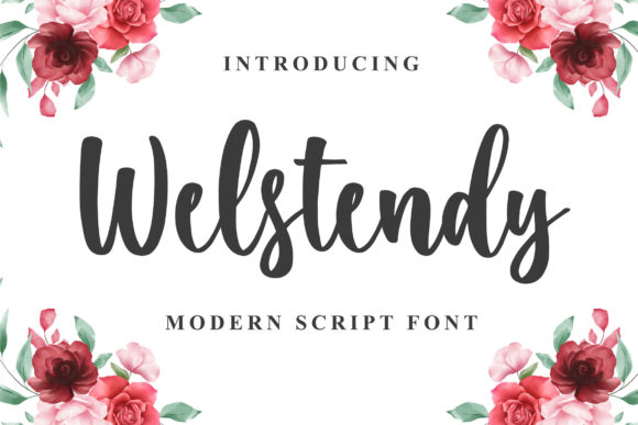 Welstendy Font Poster 1