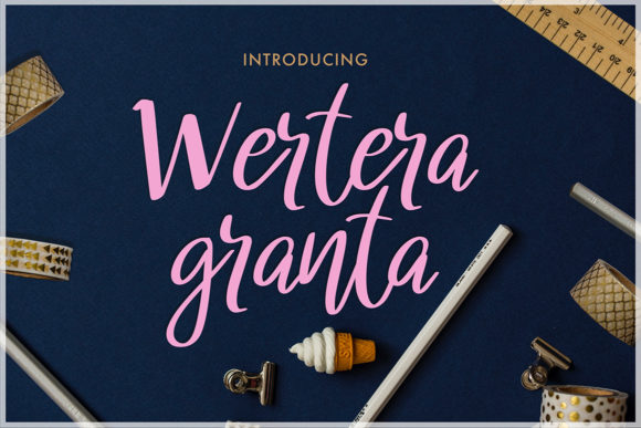 Wertera Granta Font