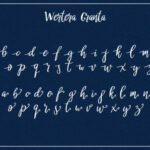 Wertera Granta Font Poster 8