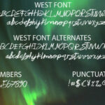 West Font Poster 7