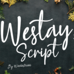 Westay Font Poster 1
