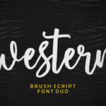 Western Duo Font Poster 1