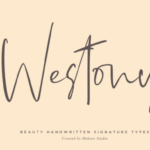 Westony Font Poster 1