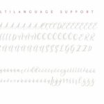 White Chunti Font Poster 5